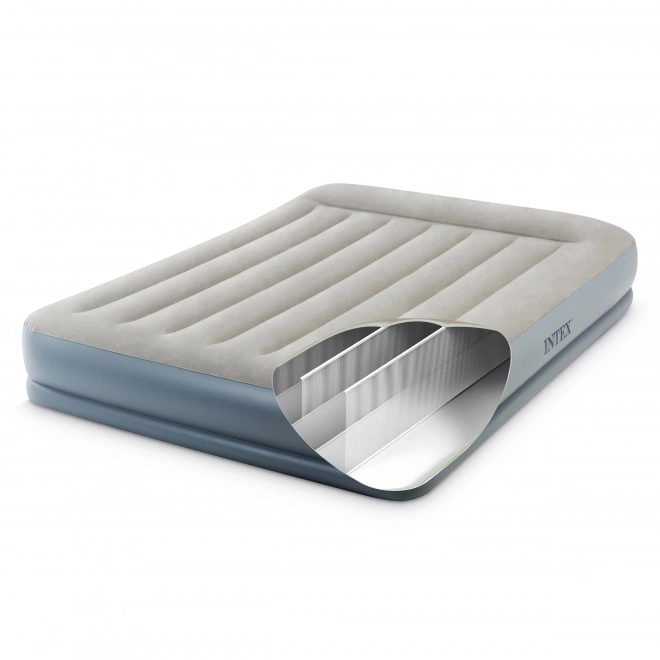 Materasso Intex matrimoniale gonfiabile con pompa elettrica