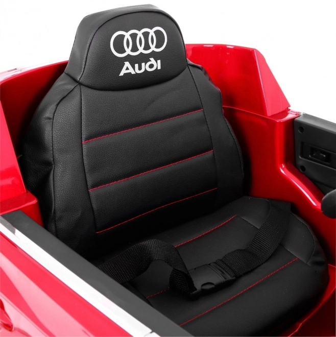 Audi Q7 Quattro S-Line a batteria Vernice rossa + Telecomando + Avvio lento + EVA + Radio MP3