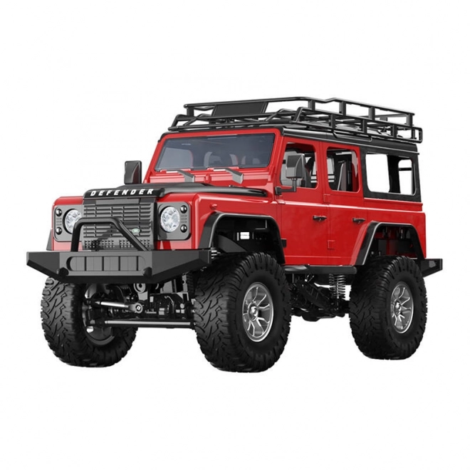 Auto telecomandata Land Rover Defender di Double Eagle in scala 1:14 (rosso)