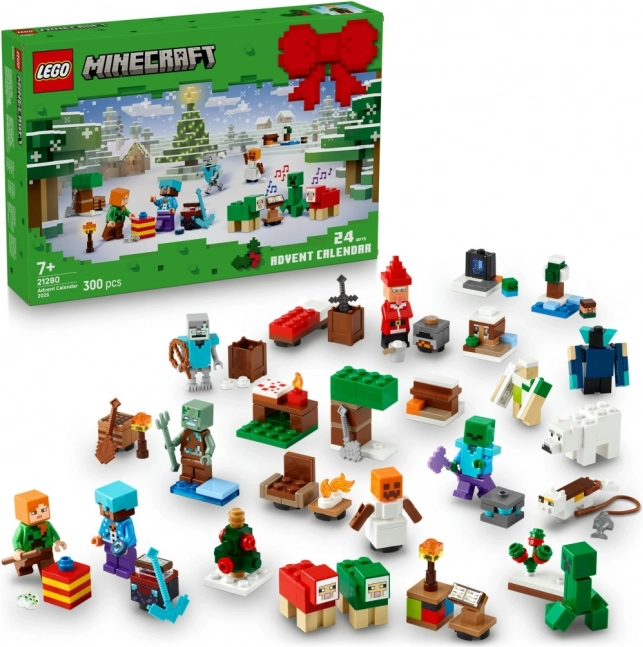 lego minecraft calendario dell’avvento 2025