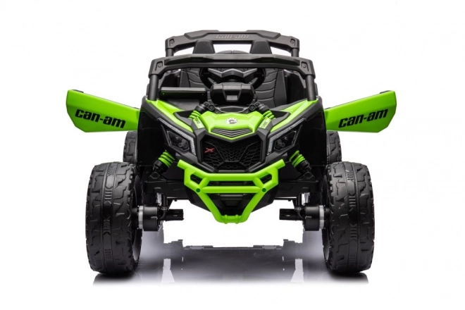 Auto elettrico buggy verde lucido