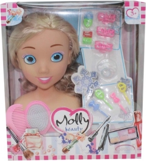 Testa da pettinare Bambolina Molly