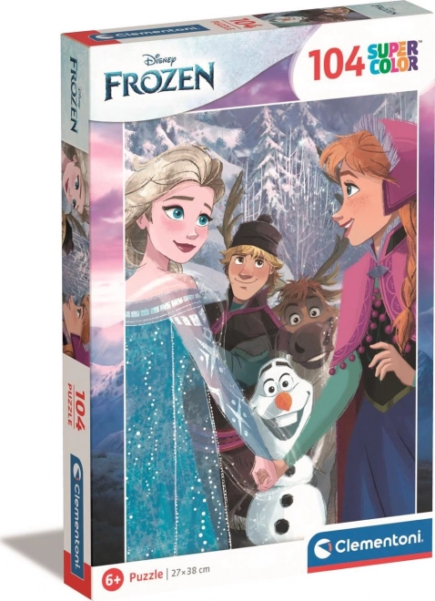 Puzzle Clementoni Frozen 104 pezzi