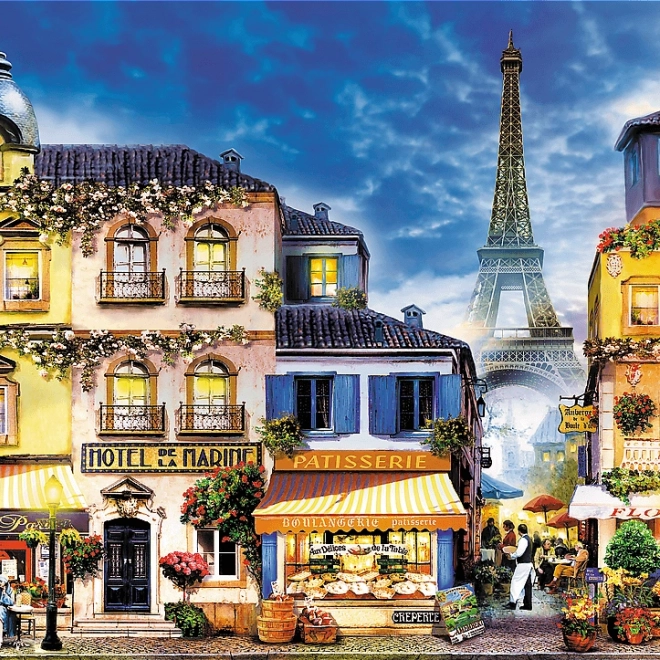 Puzzle in legno TREFL Via Francese 1000 pezzi