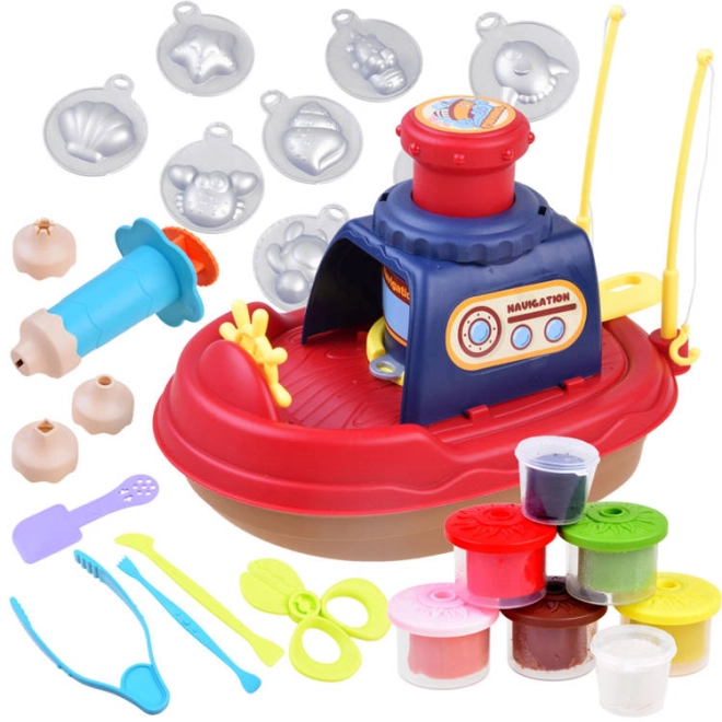 Creazione creativa con plastilina