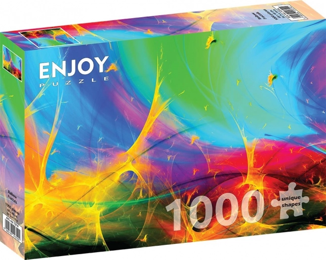 Puzzle Frattali Arcobaleno 1000 Pezzi