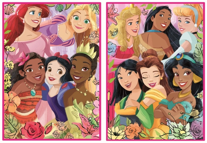 Puzzle Disney Principesse da 2x500 Pezzi