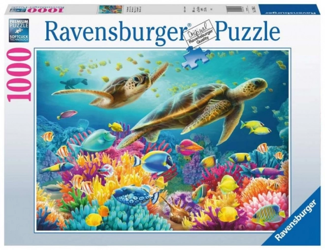 puzzle ravensburger mondo sottomarino colorato 1000 pezzi