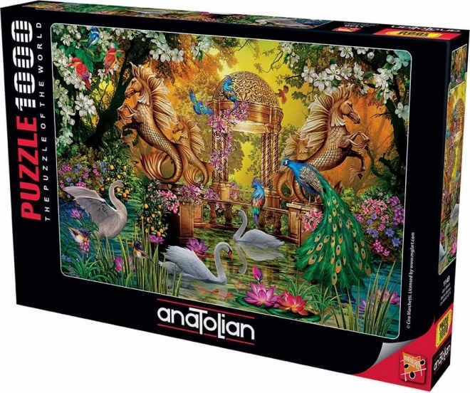 Puzzle giardino misterioso 1000 pezzi