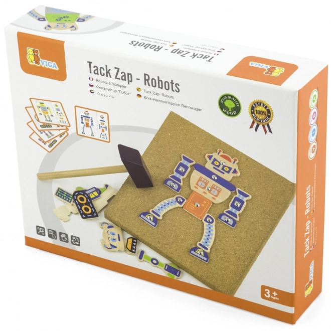 Giocattolo educativo di legno - Robot