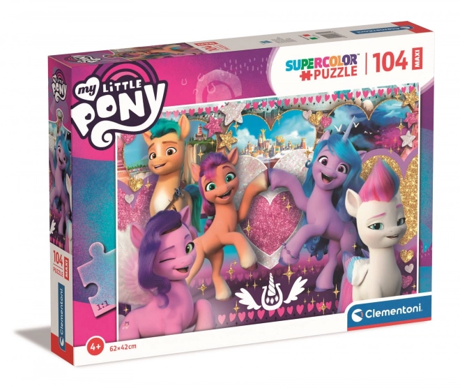 Puzzle My Little Pony Láskyplní Poníci Maxi 104 Pezzi