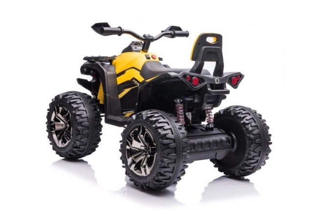 Quad elettrico per bambini giallo