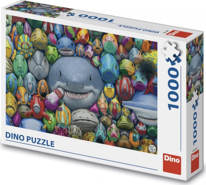 Puzzle pesci colorati 1000 pezzi