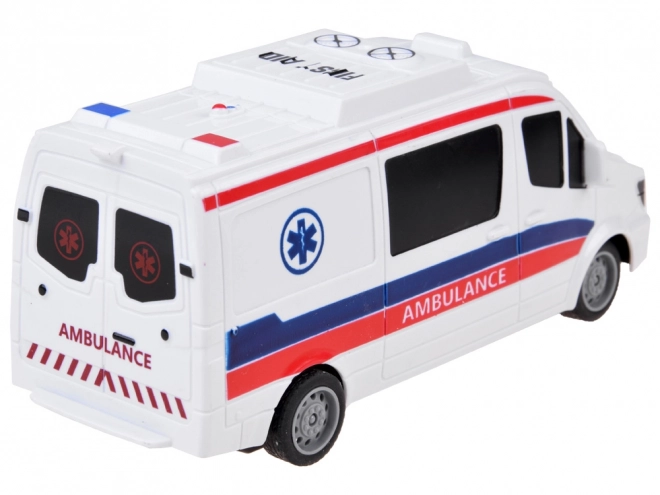 Ambulanza telecomandata giocattolo