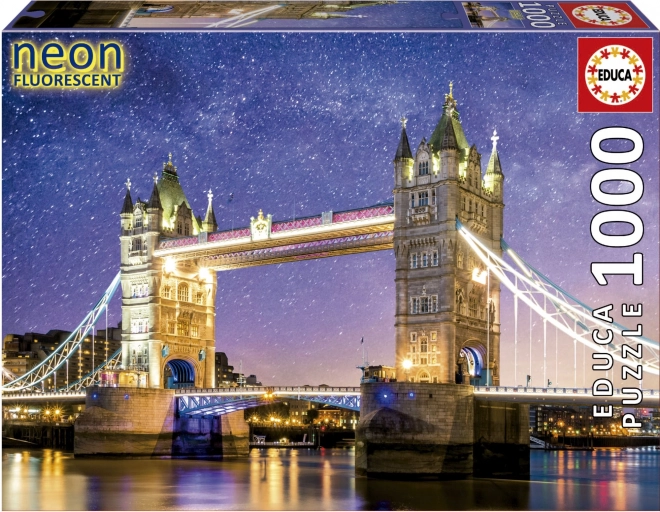 Puzzle Luminoso Tower Bridge 1000 Pezzi