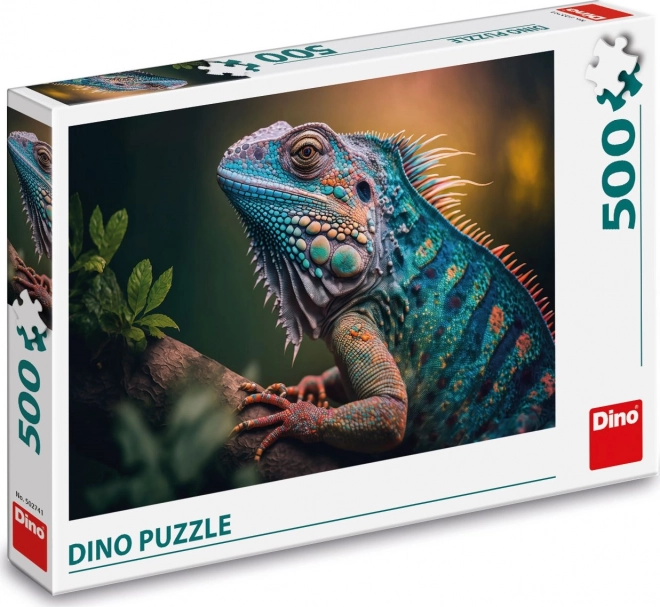 Puzzle Dino Iguana 500 pezzi