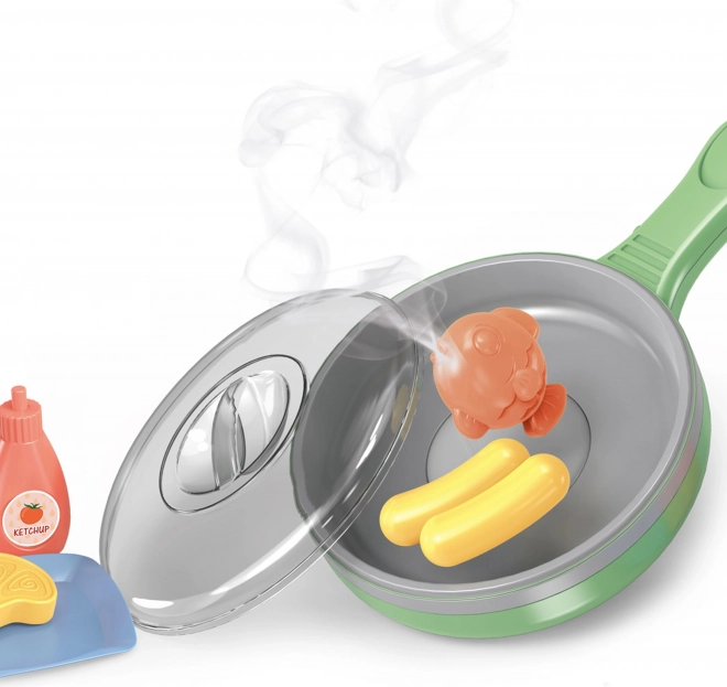 Padella elettronica 27 cm – set interattivo per bambini