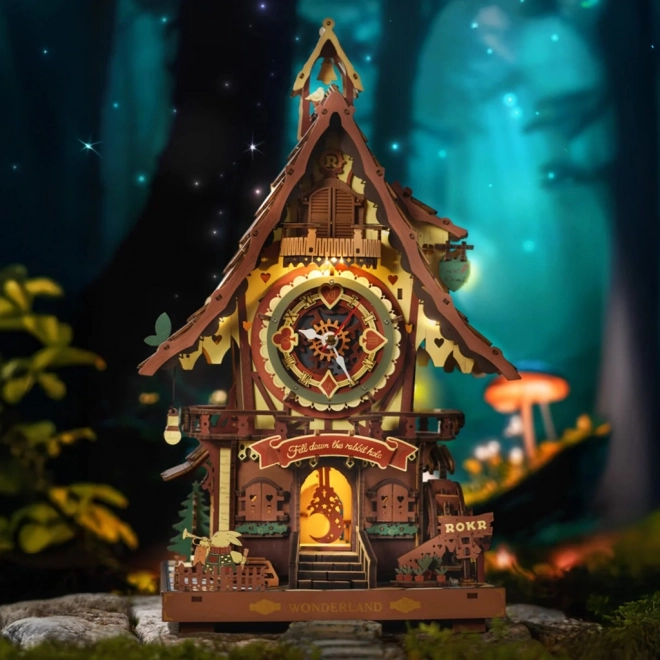 Puzzle Meccanico 3D Orologio a Cucù