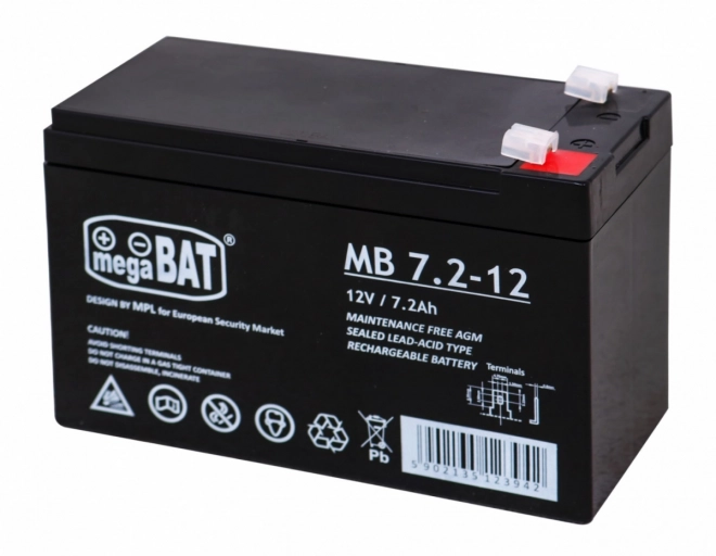 Batteria gel 12V 7Ah per veicoli elettrici per bambini