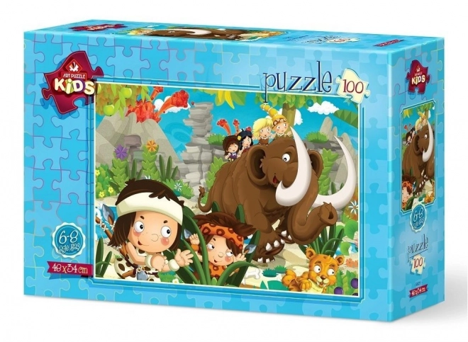 Puzzle Bambini Della Grotta 100 Pezzi