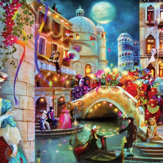 Clementoni Puzzle Carnevale Luna 1000 pezzi
