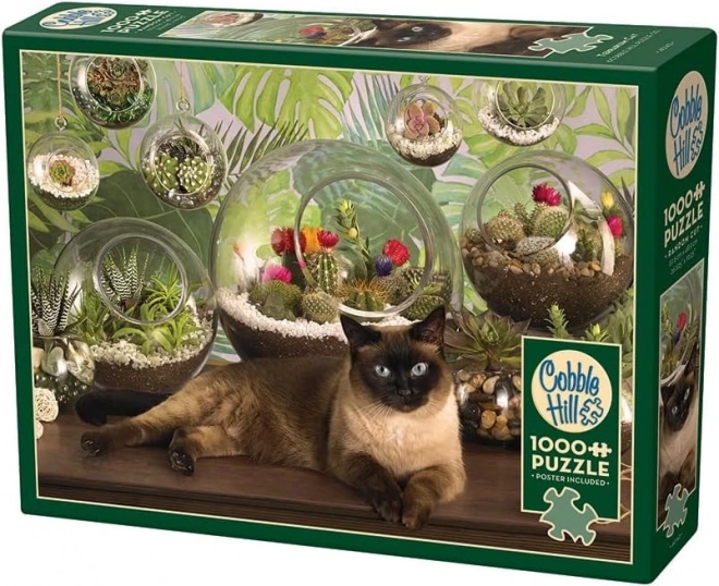 Puzzle Gatto e Terrari 1000 Pezzi