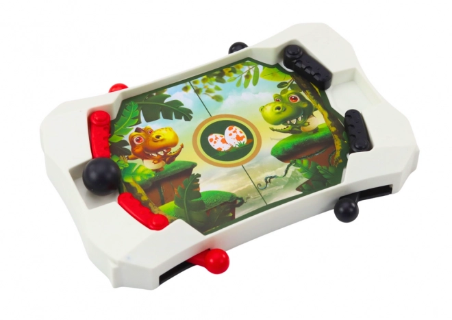 Gioco di abilità mini gioco dinosauro palla bianca