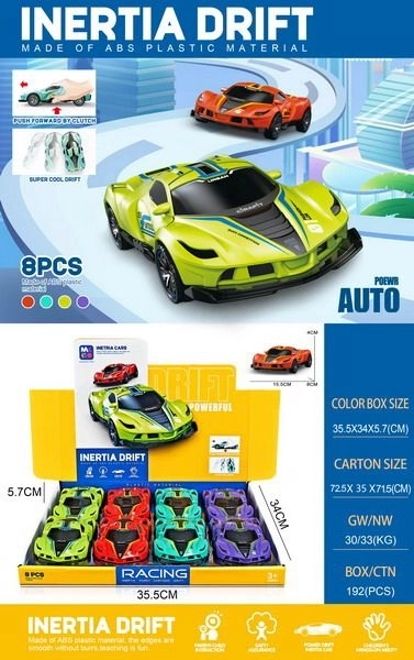 Auto a inerzia Drift 15,5 cm
