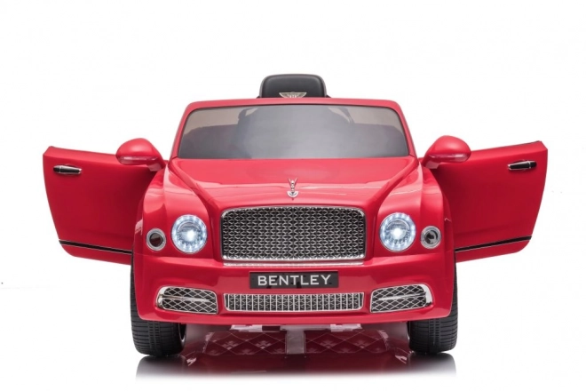 Auto elettrica per bambini Bentley Mulsanne rossa