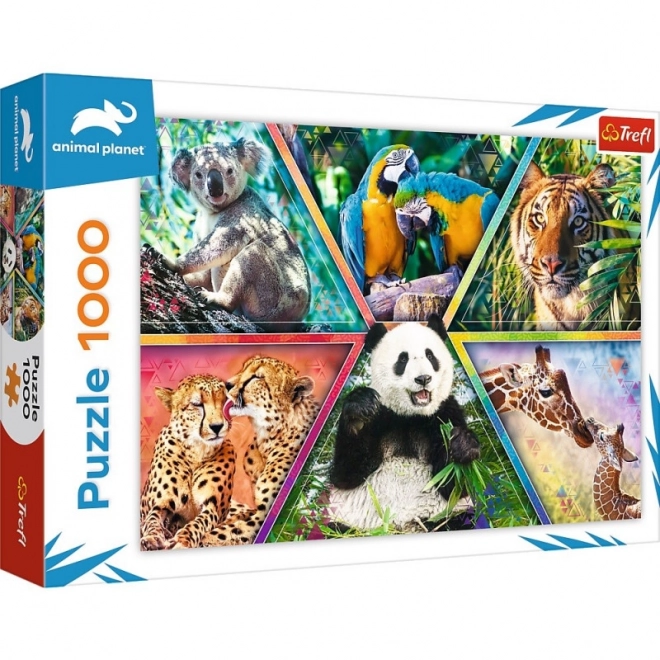 Puzzle Trefl Mondo Animale 1000 pezzi