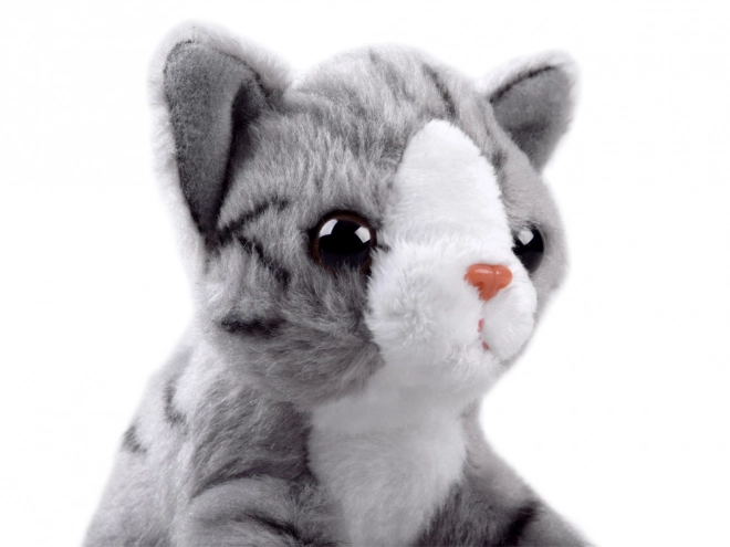 Gatto Peluche seduto 13 cm