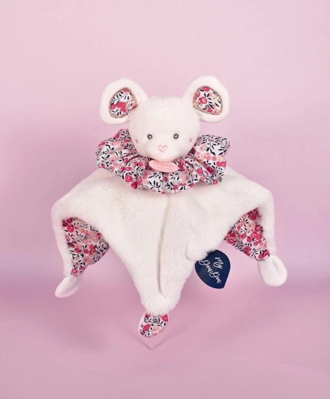 Doudou Topo rosa 3 in 1