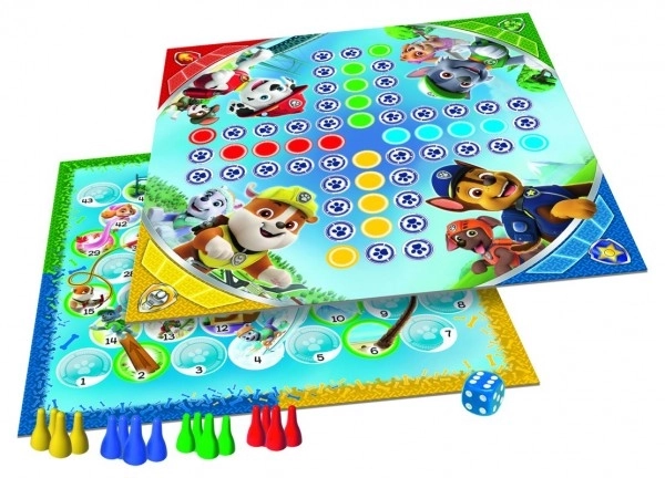 Trefl: Gioco 2 in 1 - Ludo: Paw Patrol