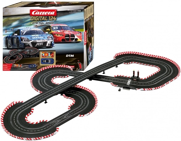 Pista elettrica Carrera Digital 124 DTM Full Speed 9,3 m