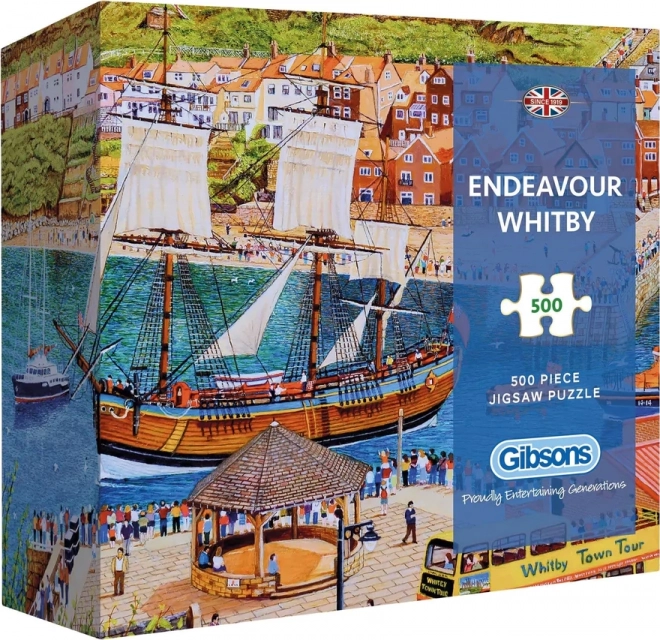 Puzzle Endeavour Whitby 500 Pezzi