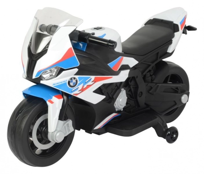 Moto elettrico BMW S1000RR bianco