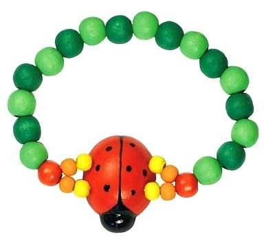 Braccialetto per bambini con coccinella