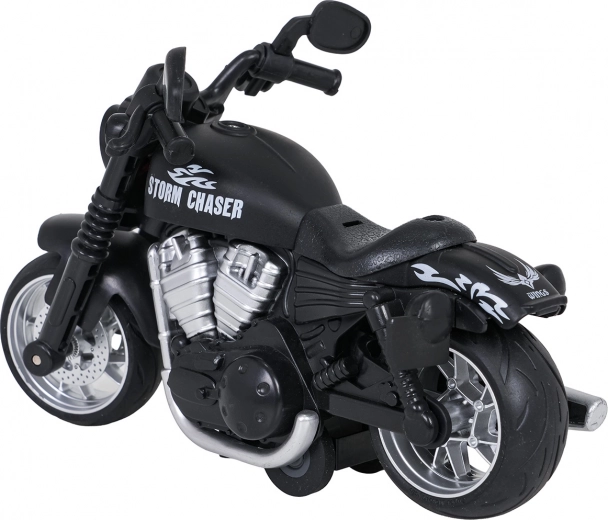 Meccanismo a retrocarica (pull-back) per corse veloci