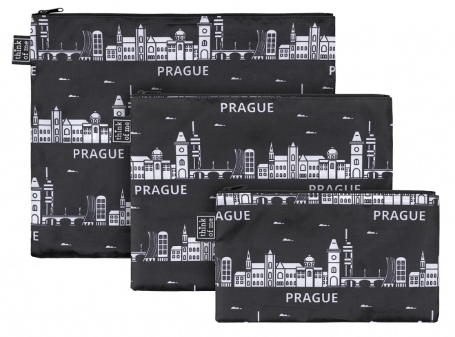 Set di 3 Pochette Praga