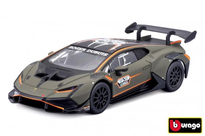 Bburago Lamborghini Huracan Super Trofeo EVO2 in scala 1:43 con scatola decorativa