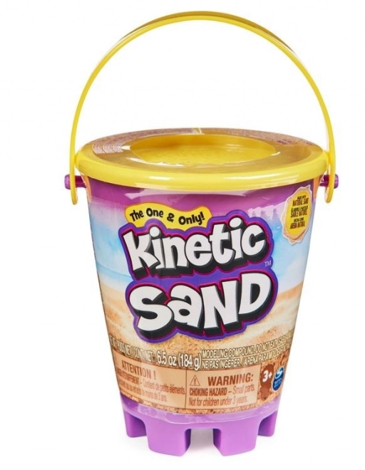 Sabbia cinetica piccolo secchiello con sabbia liquida