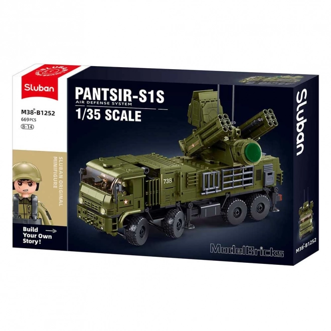 Costruzioni modello Pantsir S1S Scala 1:35