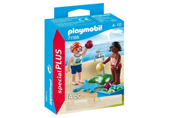 Bambini con palloncini d'acqua PLAYMOBIL Special Plus