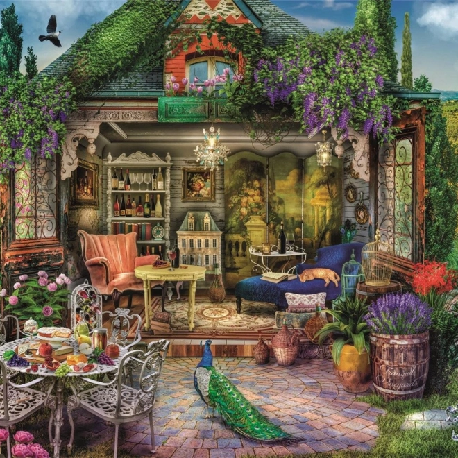 Puzzle rifugio tra i vigneti 1000 pezzi