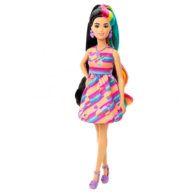 Bambola Barbie Totally Hair capelli colorati e accessori