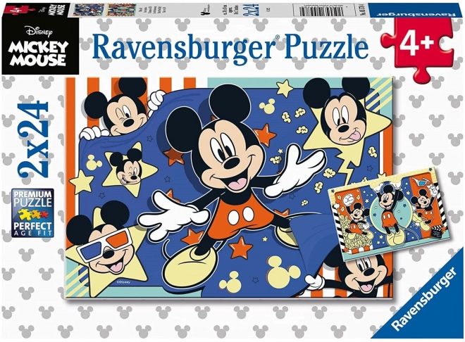 Puzzle Disney Topolino 2x24 pezzi