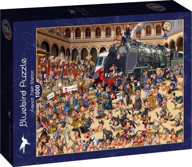 Puzzle Stazione Francese 1000 Pezzi