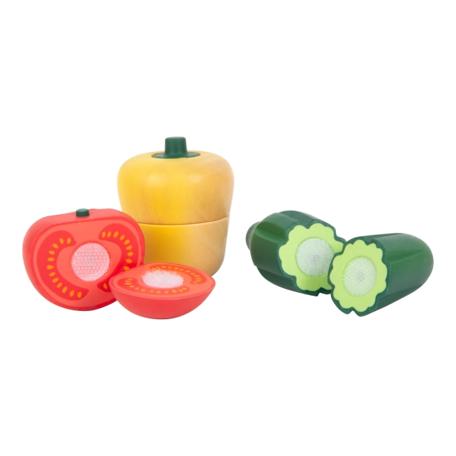 Verdure realistiche con chiusura a strappo