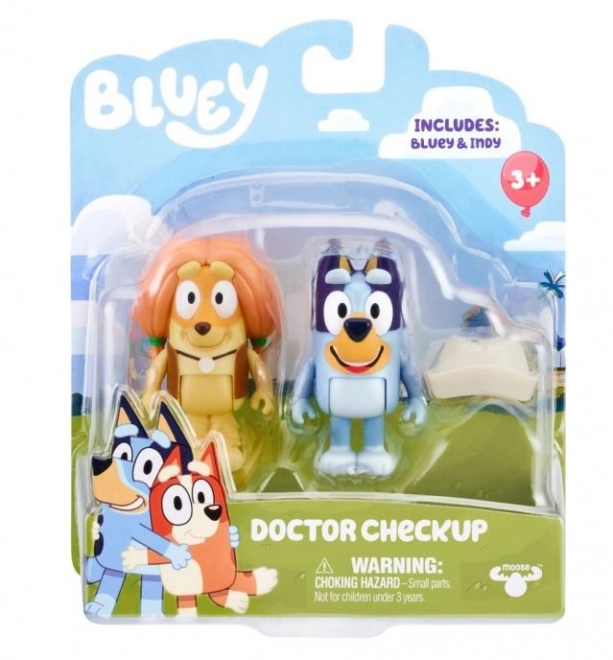 Set di figurine Bluey Visita dal Dottore