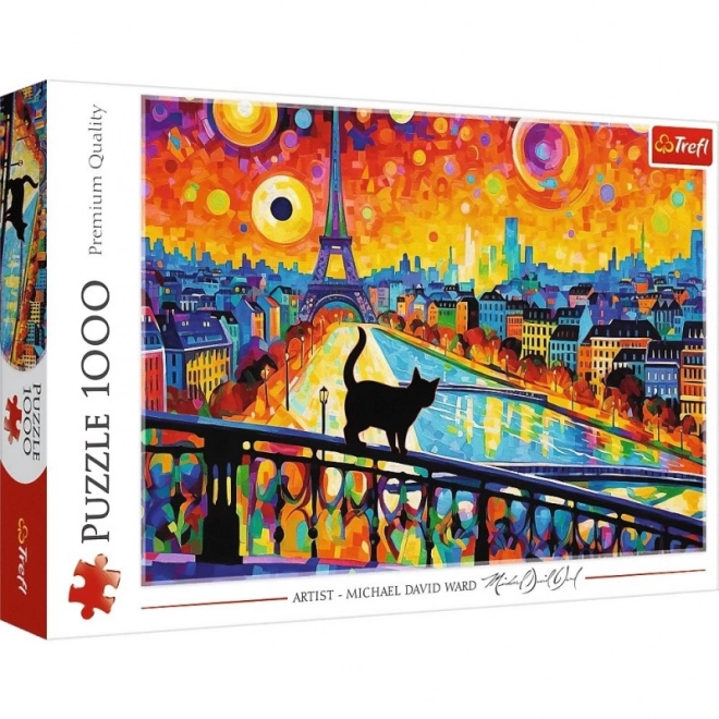 Puzzle 1000 pezzi Gatti a Parigi